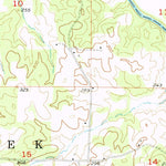 United States Geological Survey Strawberry, AR (1955, 24000-Scale) digital map