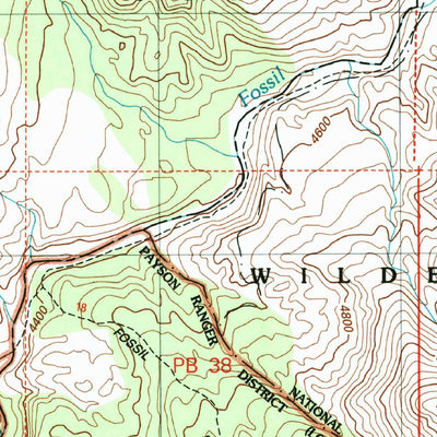 United States Geological Survey Strawberry, AZ (2004, 24000-Scale) digital map