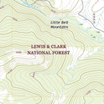 United States Geological Survey Strawberry Butte, MT (2020, 24000-Scale) digital map