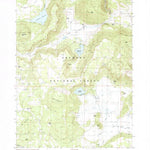United States Geological Survey Strawberry Butte, OR (1988, 24000-Scale) digital map
