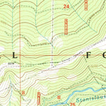 United States Geological Survey Strawberry, CA (2001, 24000-Scale) digital map