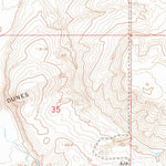 United States Geological Survey Strawberry Canyon NE, OR (1968, 24000-Scale) digital map