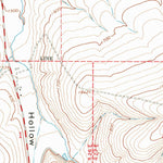 United States Geological Survey Strawberry Canyon SE, OR (1968, 24000-Scale) digital map
