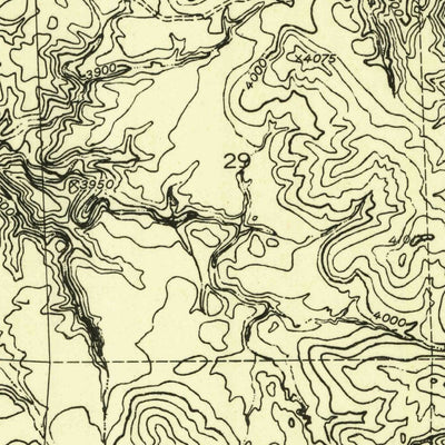 United States Geological Survey Strawberry Hill, WY (1954, 24000-Scale) digital map