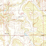 United States Geological Survey Strawberry Hill, WY (1984, 24000-Scale) digital map