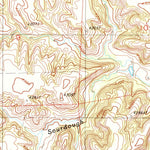 United States Geological Survey Strawberry Hill, WY (1984, 24000-Scale) digital map
