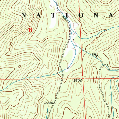 United States Geological Survey Strawberry Lake, CO (1958, 24000-Scale) digital map