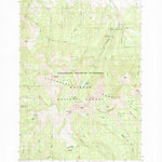 United States Geological Survey Strawberry Mountain, OR (1988, 24000-Scale) digital map