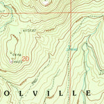 United States Geological Survey Strawberry Mountain, WA (1989, 24000-Scale) digital map