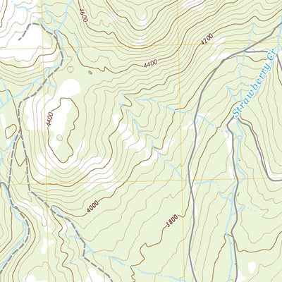 United States Geological Survey Strawberry Mountain, WA (2020, 24000-Scale) digital map