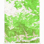 United States Geological Survey Strawberry Pinnacles, UT (1962, 24000-Scale) digital map