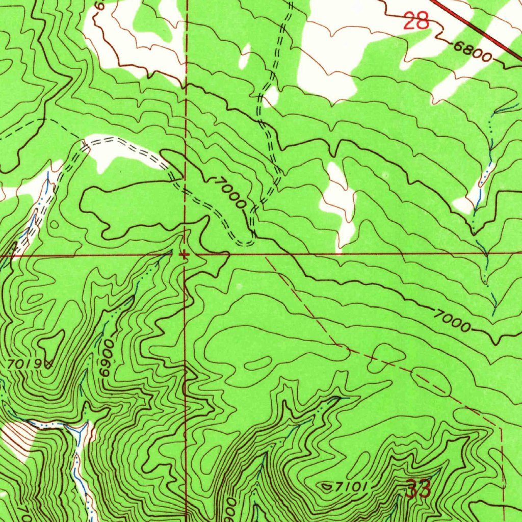Strawberry Pinnacles, UT (1962, 24000-Scale) Map by United States ...