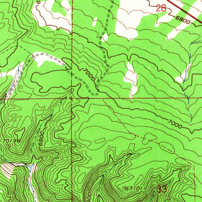 United States Geological Survey Strawberry Pinnacles, UT (1962, 24000-Scale) digital map