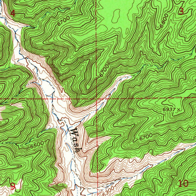 United States Geological Survey Strawberry Pinnacles, UT (1962, 24000-Scale) digital map