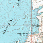 United States Geological Survey Strawberry Reservoir NE, UT (1994, 24000-Scale) digital map