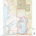 United States Geological Survey Strawberry Reservoir NE, UT (1998, 24000-Scale) digital map