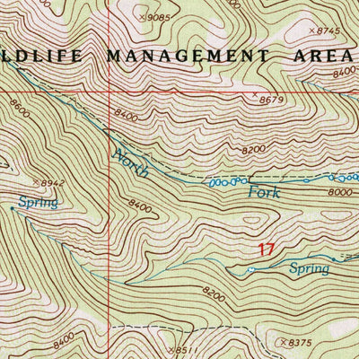 United States Geological Survey Strawberry Reservoir NE, UT (1998, 24000-Scale) digital map