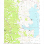United States Geological Survey Strawberry Reservoir NW, UT (1966, 24000-Scale) digital map