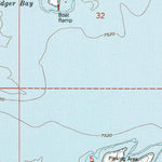 United States Geological Survey Strawberry Reservoir NW, UT (1994, 24000-Scale) digital map