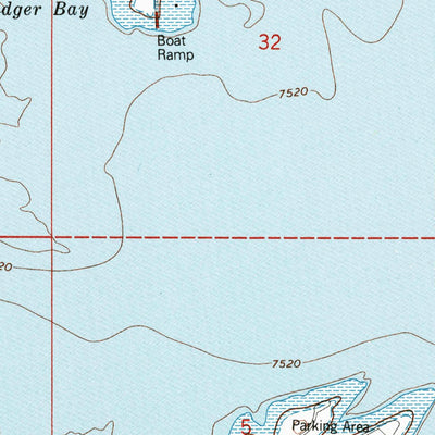 United States Geological Survey Strawberry Reservoir NW, UT (1994, 24000-Scale) digital map