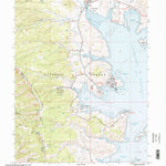 United States Geological Survey Strawberry Reservoir NW, UT (1998, 24000-Scale) digital map