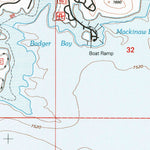 United States Geological Survey Strawberry Reservoir NW, UT (1998, 24000-Scale) digital map