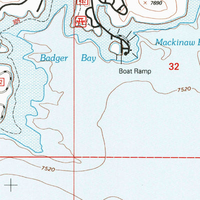 United States Geological Survey Strawberry Reservoir NW, UT (1998, 24000-Scale) digital map