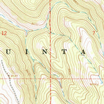 United States Geological Survey Strawberry Reservoir SE, UT (1993, 24000-Scale) digital map
