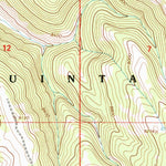 United States Geological Survey Strawberry Reservoir SE, UT (1996, 24000-Scale) digital map
