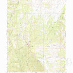 United States Geological Survey Strawberry Reservoir SW, UT (1966, 24000-Scale) digital map