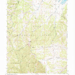 United States Geological Survey Strawberry Reservoir SW, UT (1994, 24000-Scale) digital map