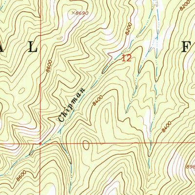 United States Geological Survey Strawberry Reservoir SW, UT (1994, 24000-Scale) digital map