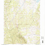 United States Geological Survey Strawberry Reservoir SW, UT (1998, 24000-Scale) digital map