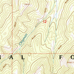 United States Geological Survey Strawberry Reservoir SW, UT (1998, 24000-Scale) digital map