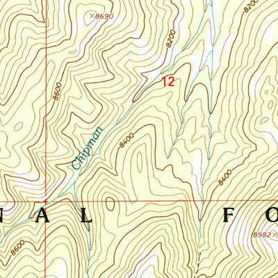 United States Geological Survey Strawberry Reservoir SW, UT (1998, 24000-Scale) digital map