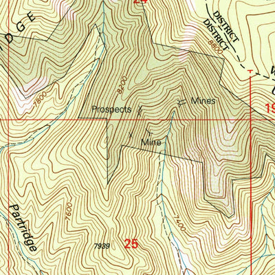 United States Geological Survey Strawberry Reservoir SW, UT (1998, 24000-Scale) digital map