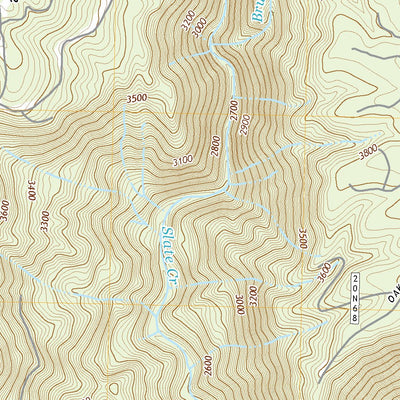 United States Geological Survey Strawberry Valley, CA (2021, 24000-Scale) digital map