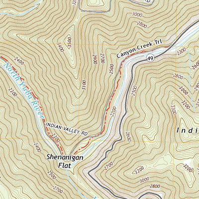 United States Geological Survey Strawberry Valley, CA (2021, 24000-Scale) digital map