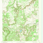 United States Geological Survey Strawn West, TX (1967, 24000-Scale) digital map