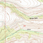 United States Geological Survey Stray Gulch, WA (1966, 24000-Scale) digital map