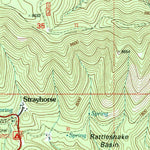 United States Geological Survey Strayhorse, AZ (1997, 24000-Scale) digital map