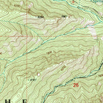 United States Geological Survey Strayhorse, AZ (1997, 24000-Scale) digital map