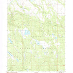 United States Geological Survey Straylor Lake, CA (1983, 24000-Scale) digital map