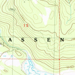 United States Geological Survey Straylor Lake, CA (1983, 24000-Scale) digital map