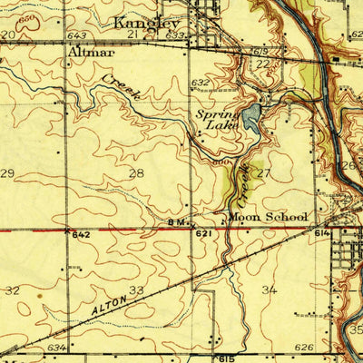 United States Geological Survey Streator, IL (1927, 62500-Scale) digital map