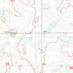 United States Geological Survey Streeter Flats, ND (1983, 24000-Scale) digital map