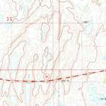 United States Geological Survey Streeter Flats, ND (1983, 24000-Scale) digital map