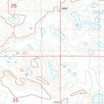 United States Geological Survey Streeter SE, ND (1983, 24000-Scale) digital map