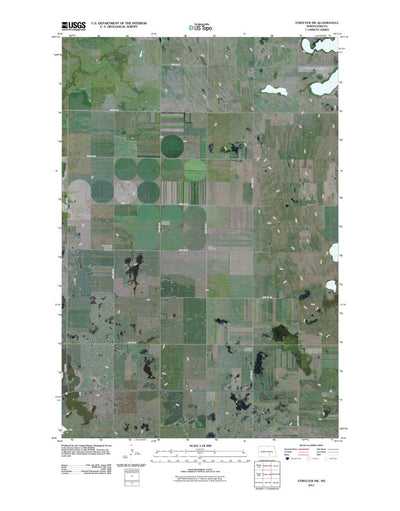 United States Geological Survey Streeter SW, ND (2011, 24000-Scale) digital map