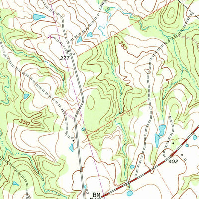 United States Geological Survey Streetman, TX (1960, 24000-Scale) digital map